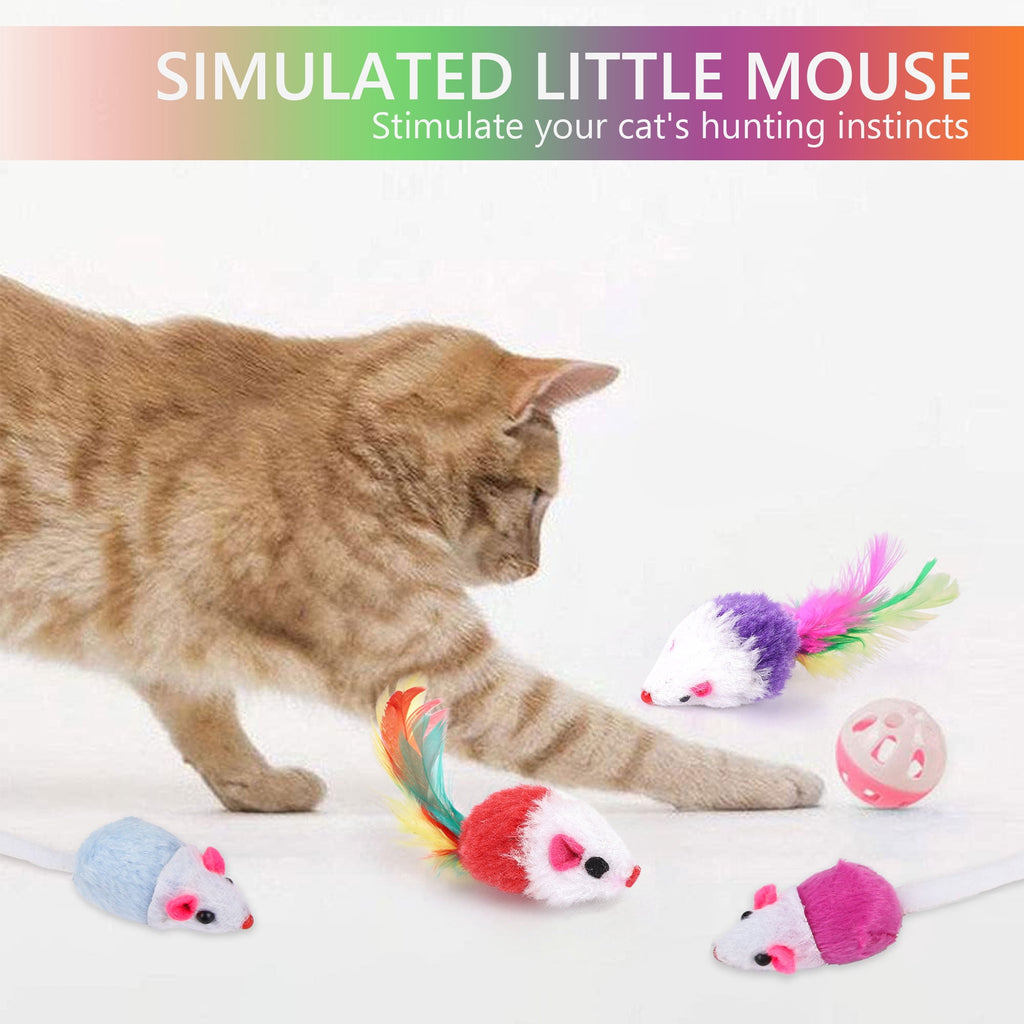 Semfri Cat Toys Tunnels Collapsible Pets Cat Jungle Tunnels Kitty Toys Balls
