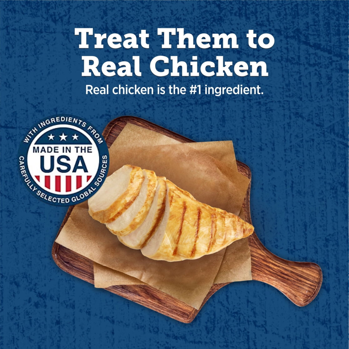 Blue Buffalo True Chews Premium Grillers Dog Treats, Chicken, 12-oz Bag