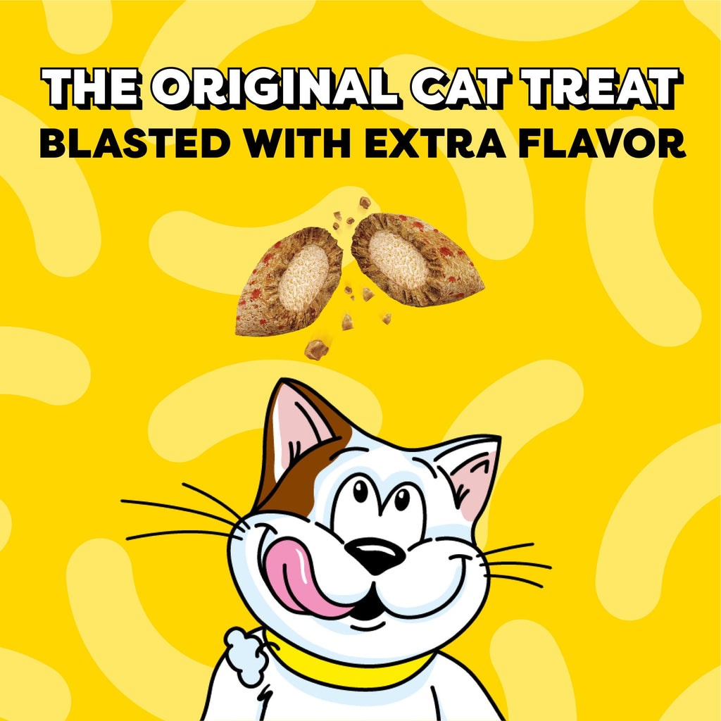 Temptations Cat Treats Wacky Blasts, Cluckin’ Bacon Flavor, 3 oz. Pouch (12 pack)