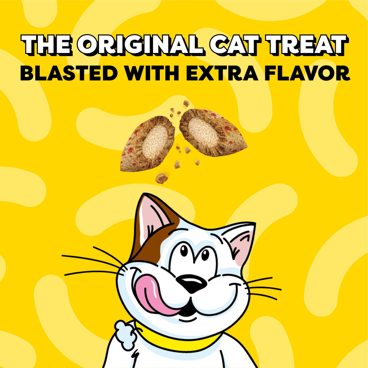 Temptations Cat Treats Wacky Blasts, Cluckin’ Bacon Flavor, 3 oz. Pouch (12 pack)