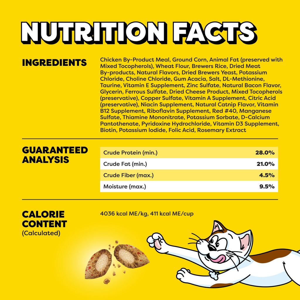 Temptations Cat Treats Wacky Blasts, Cluckin’ Bacon Flavor, 16 oz. Pouch