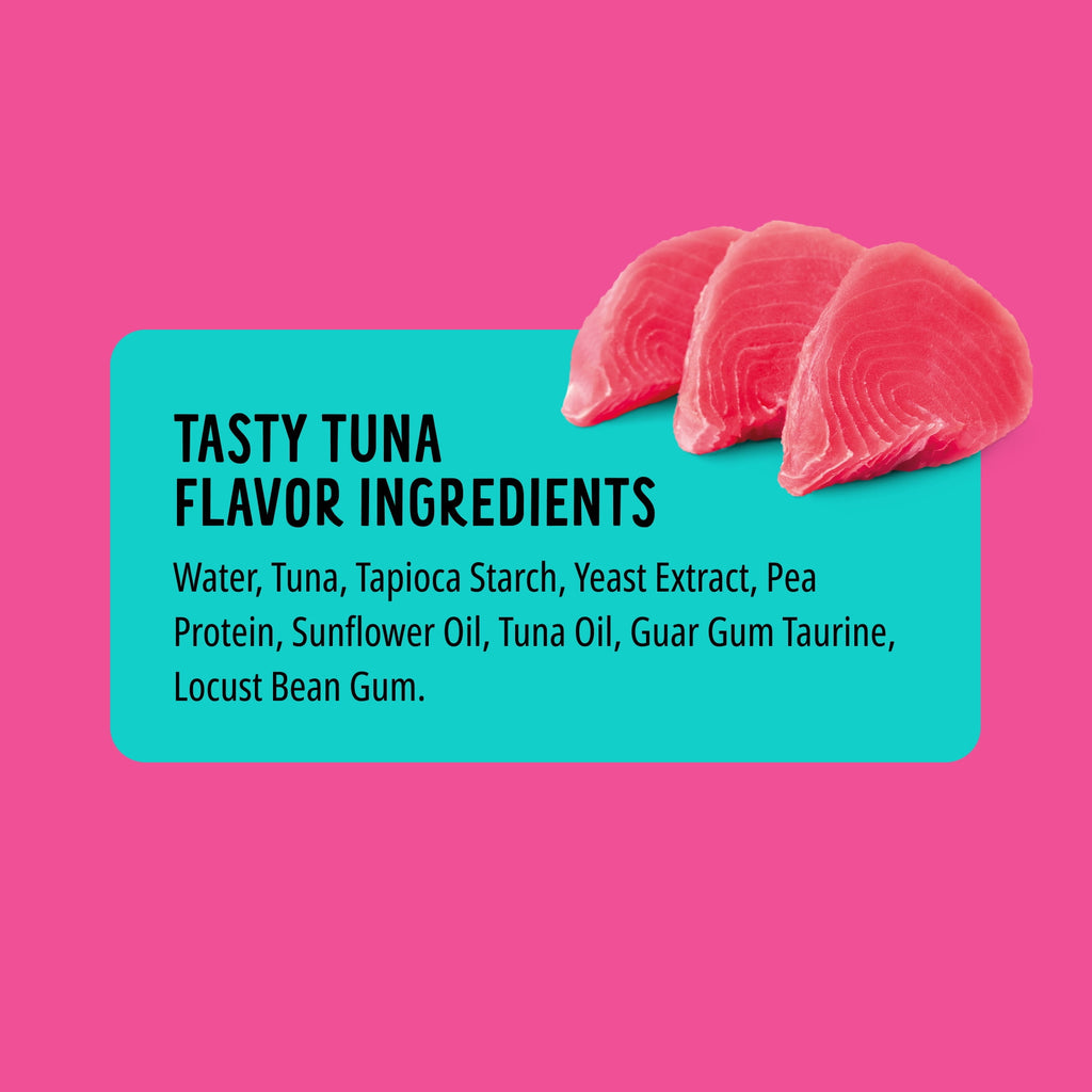 BONKERS Licky Tubes Chicken, Salmon, and Tuna Flavored Wet Cat Treats, 20 Pieces