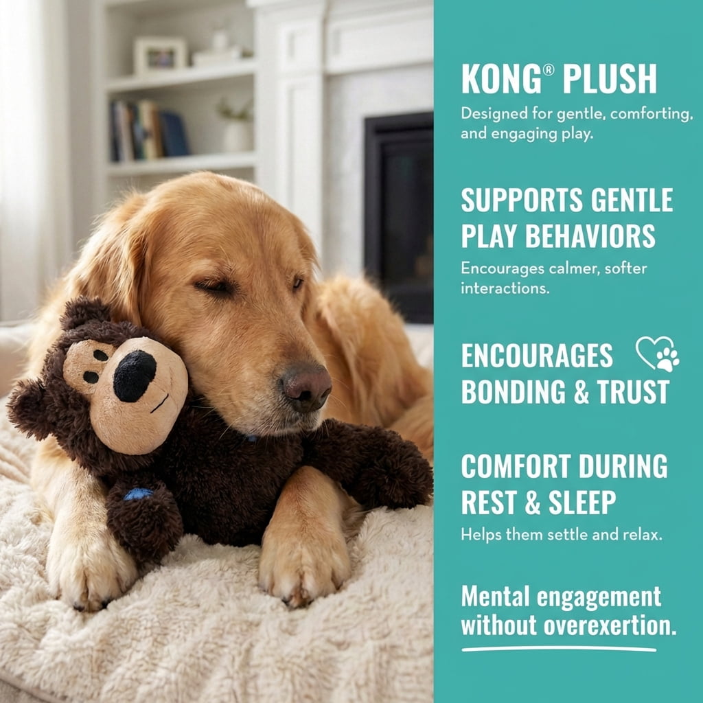 KONG® Cuteseas®Squeaker Dog Toy, Octopus, Medium