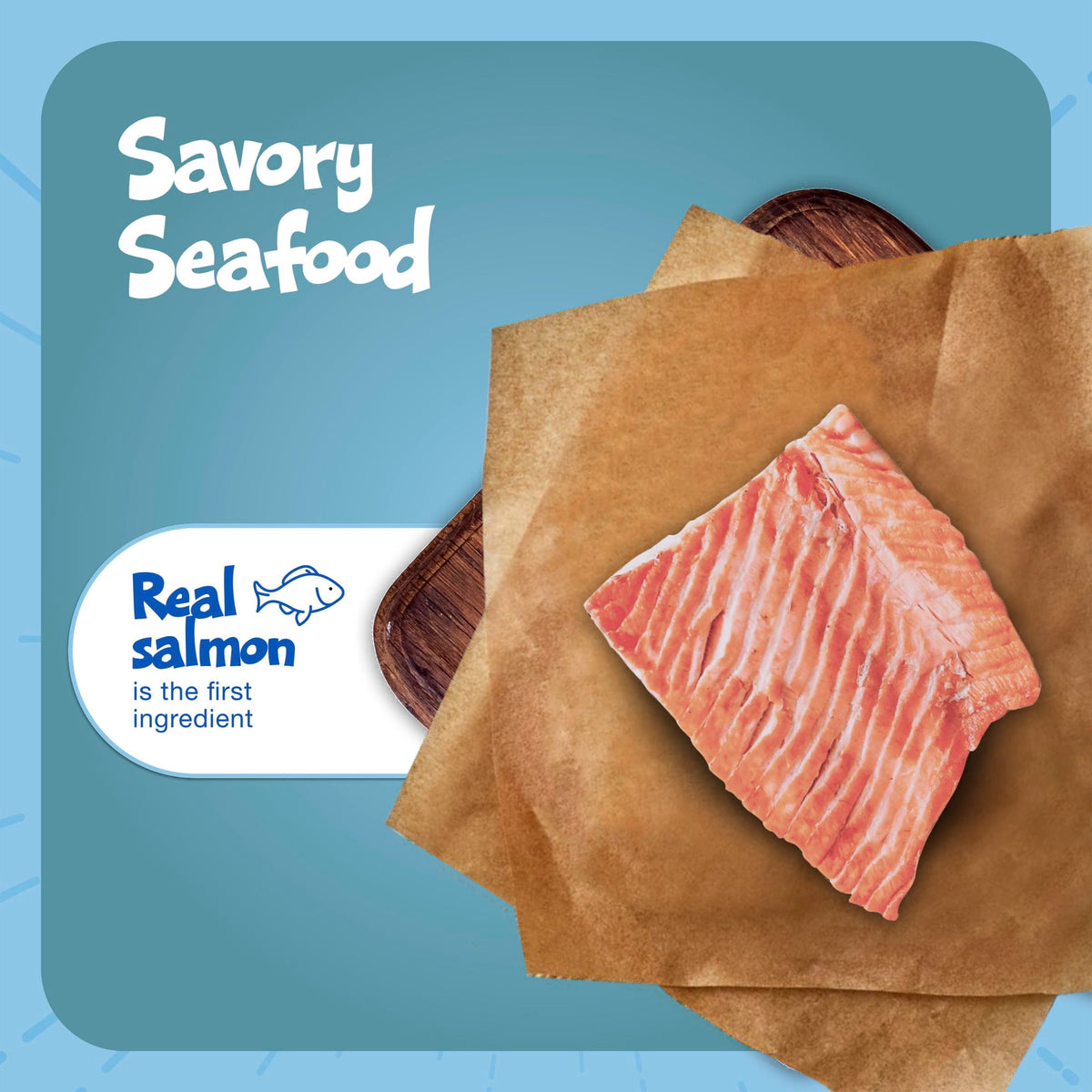Blue Buffalo Bursts Crunchy & Creamy Cat Treats, Great for Training, Savory Seafood, 2-oz. Bag