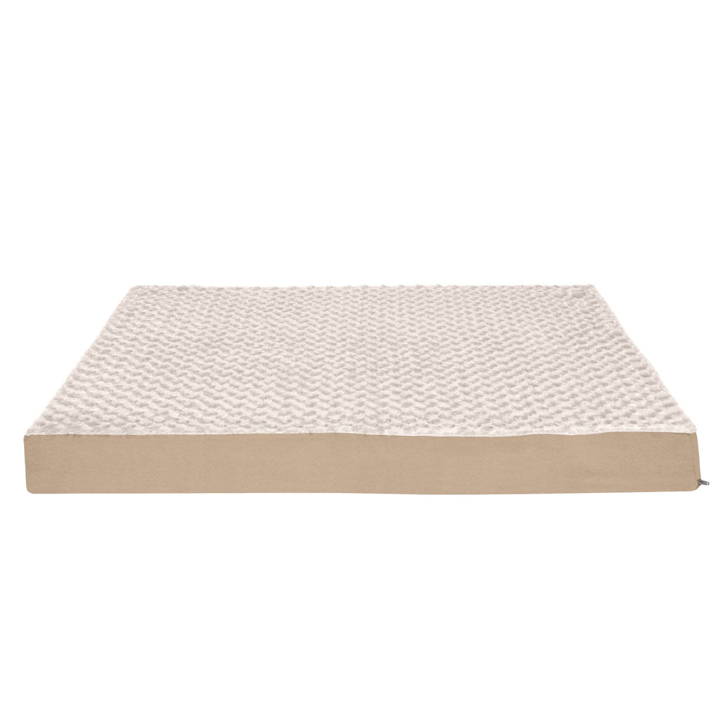 Furhaven, Ultra Plush Deluxe Orthopedic Dog Bed, Medium, Gray, 1 Count