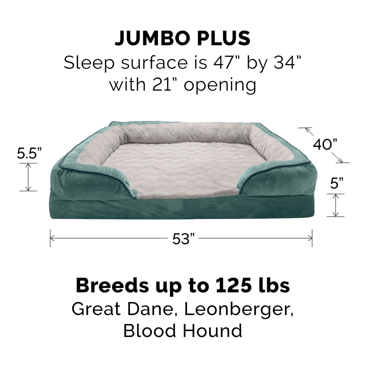 FurHaven Pet Products Velvet Waves Perfect Comfort Cooling Gel Top Sofa-Style Pet Bed for Dogs & Cats - Brownstone, Medium