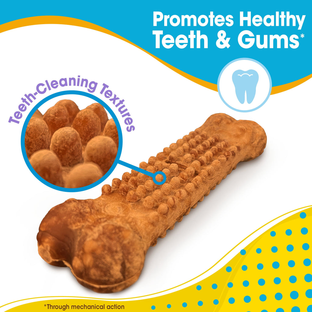 Nylabone Nubz Natural Puppy Treats for Small Dogs, Turkey & Sweet Potato Flavor Dog Treats, Small - Up to 30 lbs., 16 Count