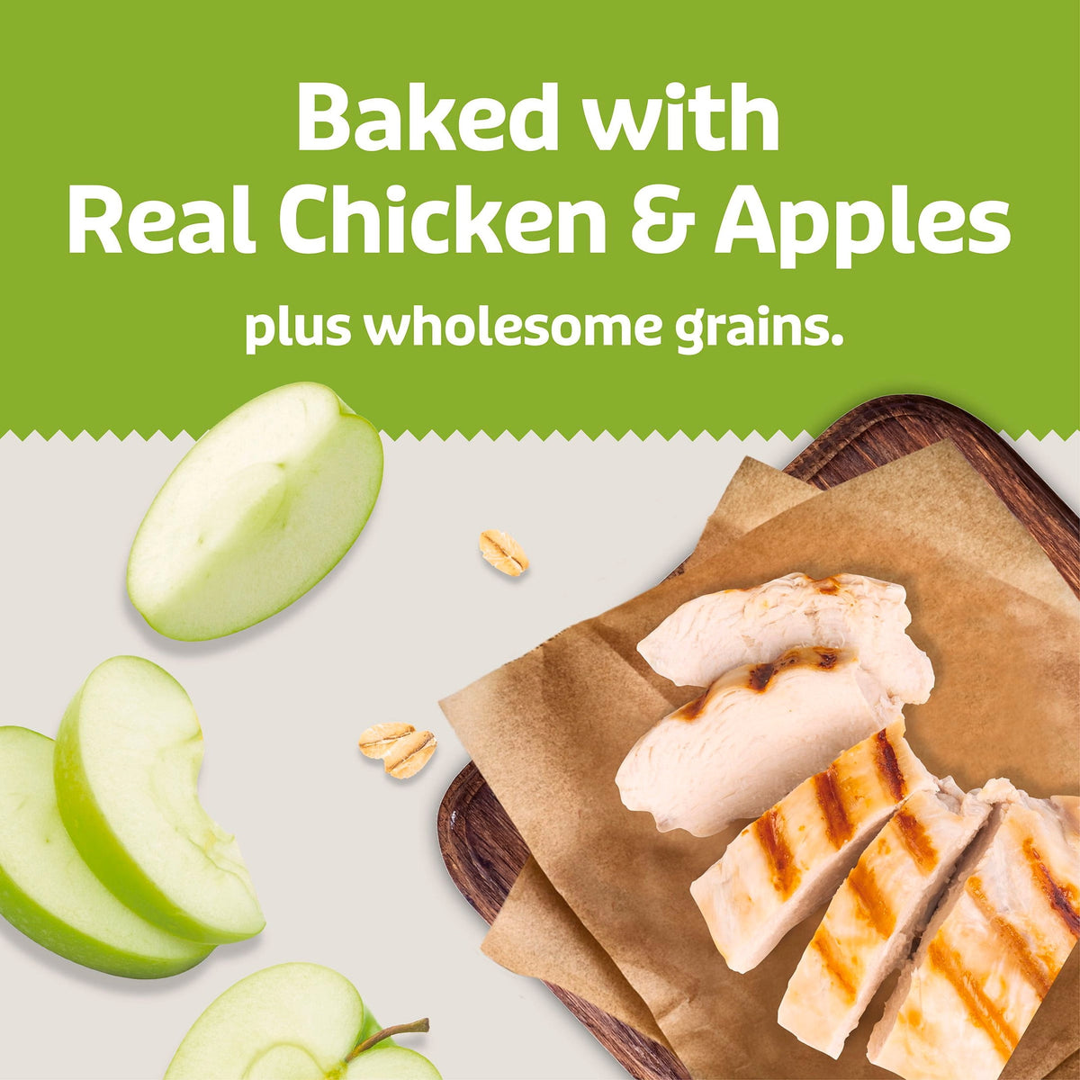Blue Buffalo Soft & Chewy Health Bars Baked with Real Chicken & Apples, Dog Treats, 9 oz.