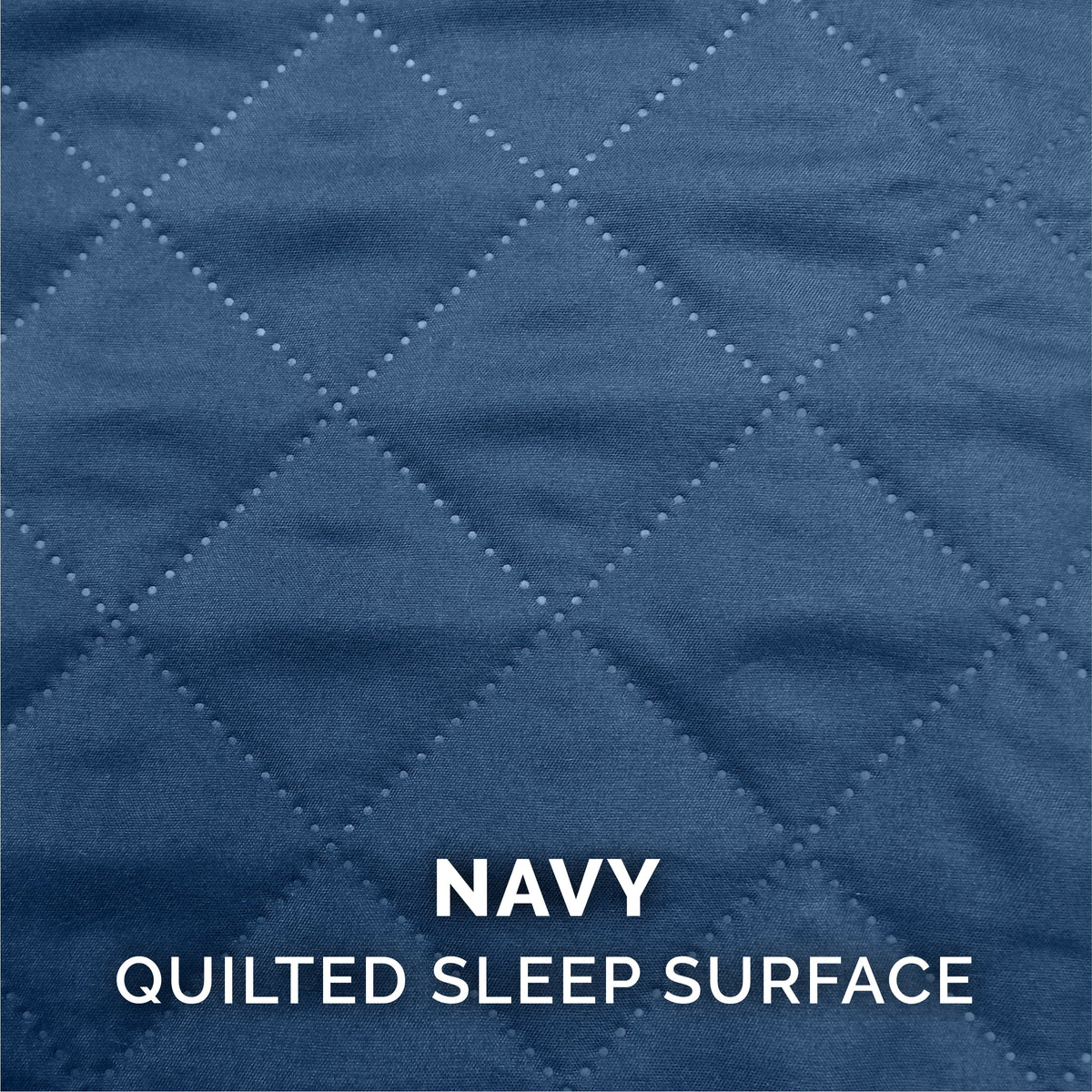 FurHaven Classic Sofa Orthopedic Dog Bed For Large Dogs, Solid Orthopedic Foam Slab for Joint Support, Removable Washable Cover, Jumbo Plus/XXL, Quilted Sofa, Ensign Blue