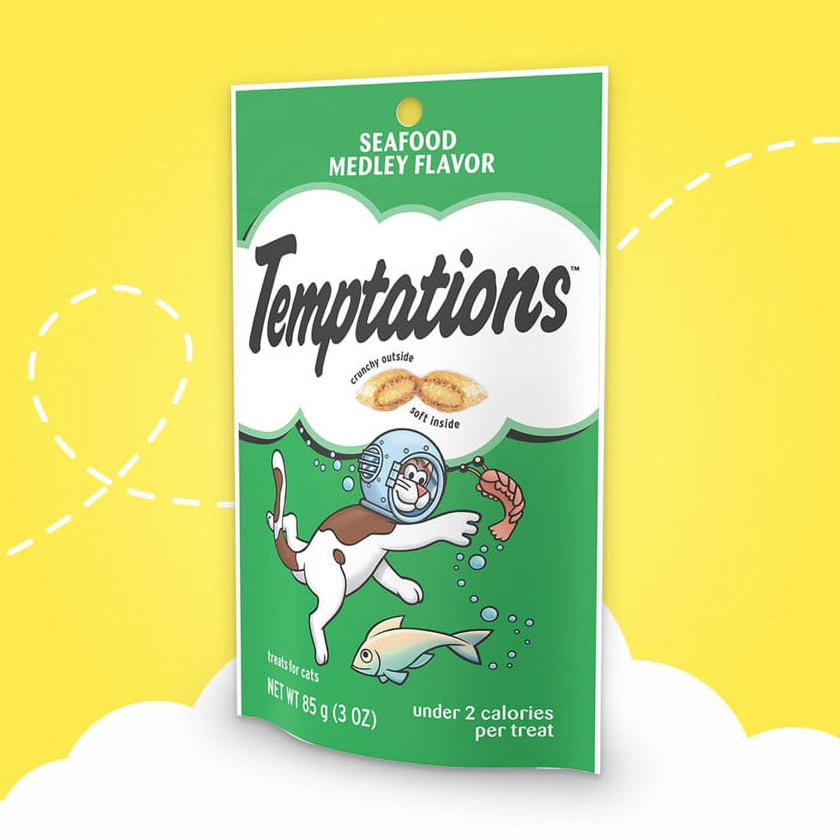 Temptations Cat Treat 8 Flavors Variety Pack, 3oz Each