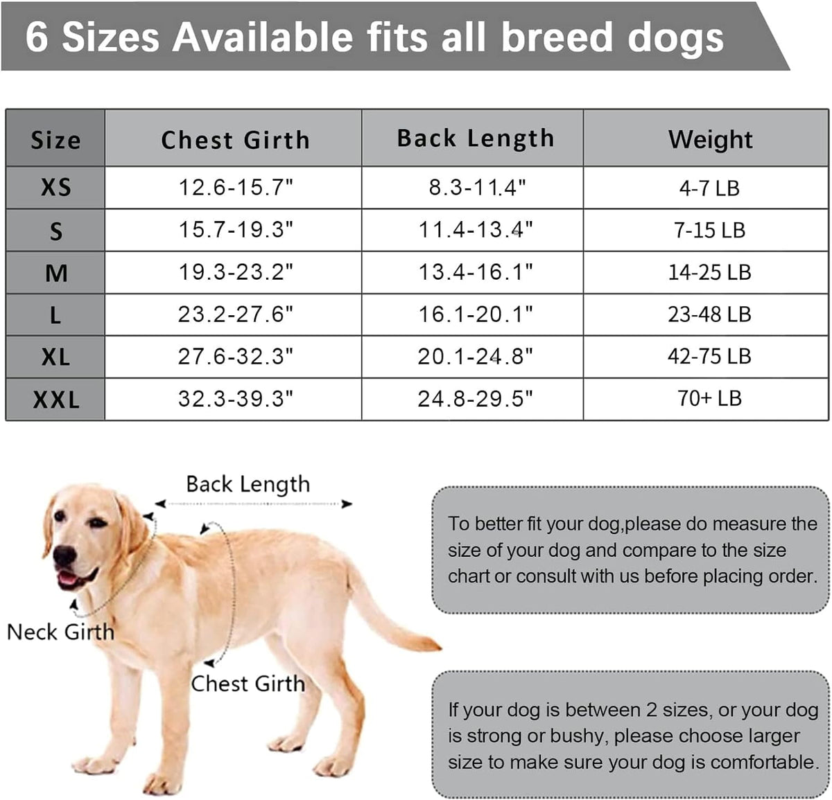 Kuoser Recovery Suit for Dogs Cats after Surgery, Professional Dog Cat Onesie, XS