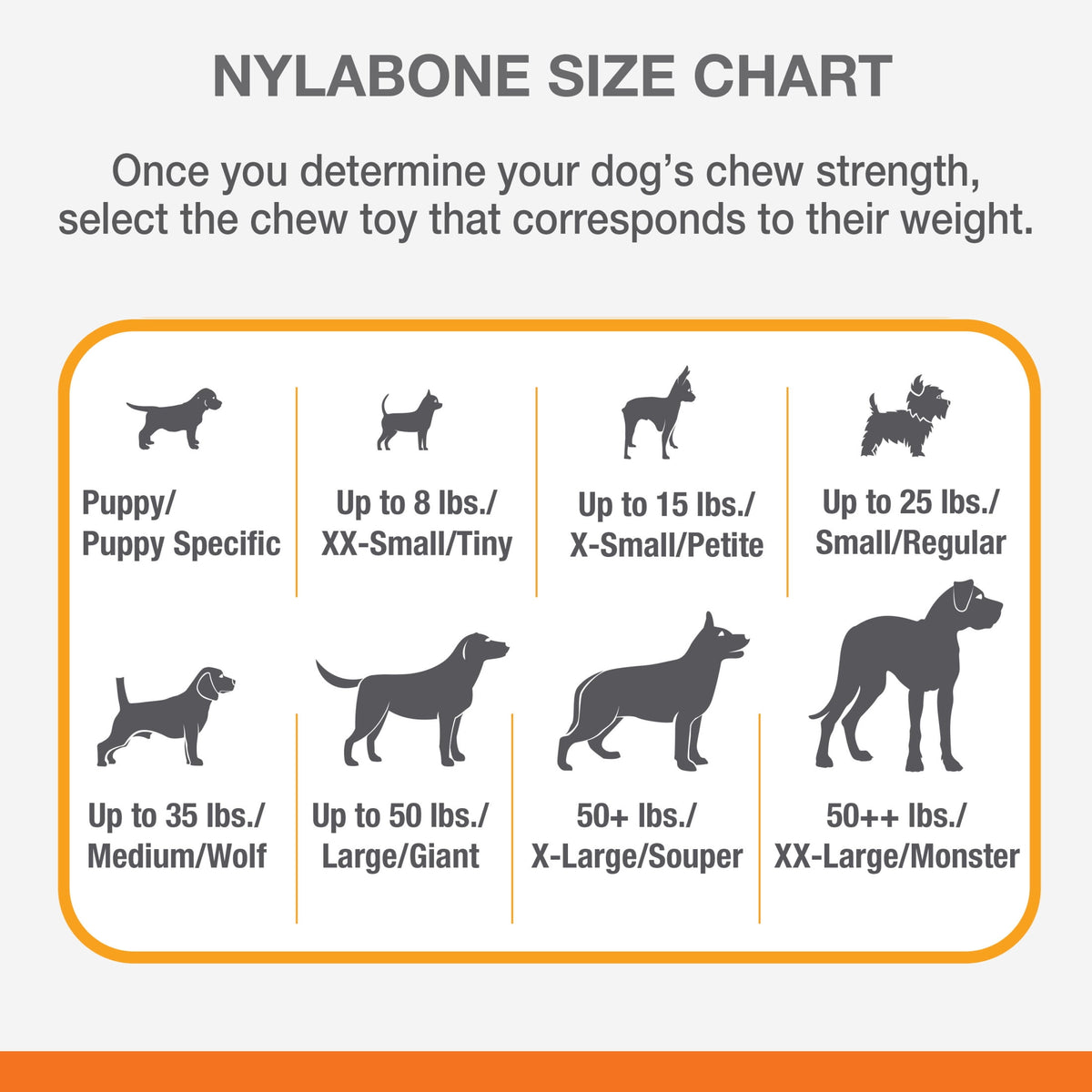 Nylabone Power Chew Original Bone Dog Toy, Dog Chew Toy, Original Flavor, Large, 1 Count