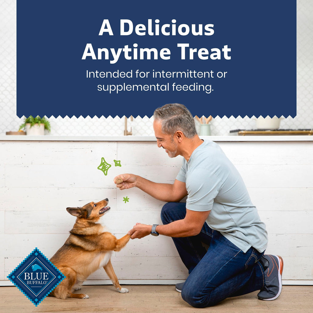 Blue Buffalo Health Bars Mini Dog Treats, Crunchy Biscuits, Apples & Yogurt, 40oz Tub