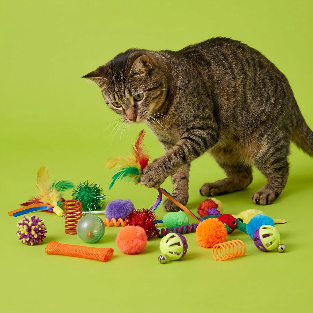 Vibrant Life Value Pack Cat Toys, 24 Pieces