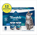 Blue Buffalo Tastefuls Purées Chicken & Tuna Variety Pack, 3-oz. (12 Pouches, 6 of Each)