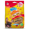 Nylabone Nubz Flavor Bursts Natural Dog Treats for Small Dogs, Bacon & Cheese Flavor Dog Bones, Small - Up to 30 lbs., 36 Count