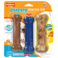 Nylabone Puppy Toys, Dog Teething Toys & Dog Treats, Variety Flavor, Small, 3 pack