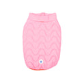 Oodles Quilted Fall Puffer Dog Jacket, Pink, Small