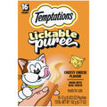 Temptations Creamy Puree With Cheese Lickable, Squeezable Cat Treats, 16-Pack Of 12G Pouches