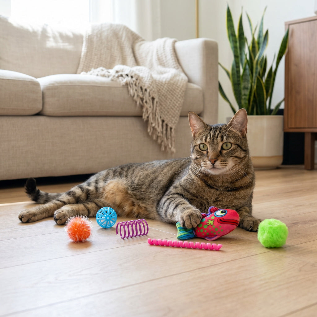 Vibrant Life Value Pack Cat Toys, 24 Pieces