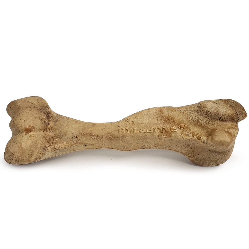 Nylabone Broth Bones Natural Dog Treats for Dogs, Bone Broth Dog Bones, Ham Flavor, For Large Dogs (1 Count)