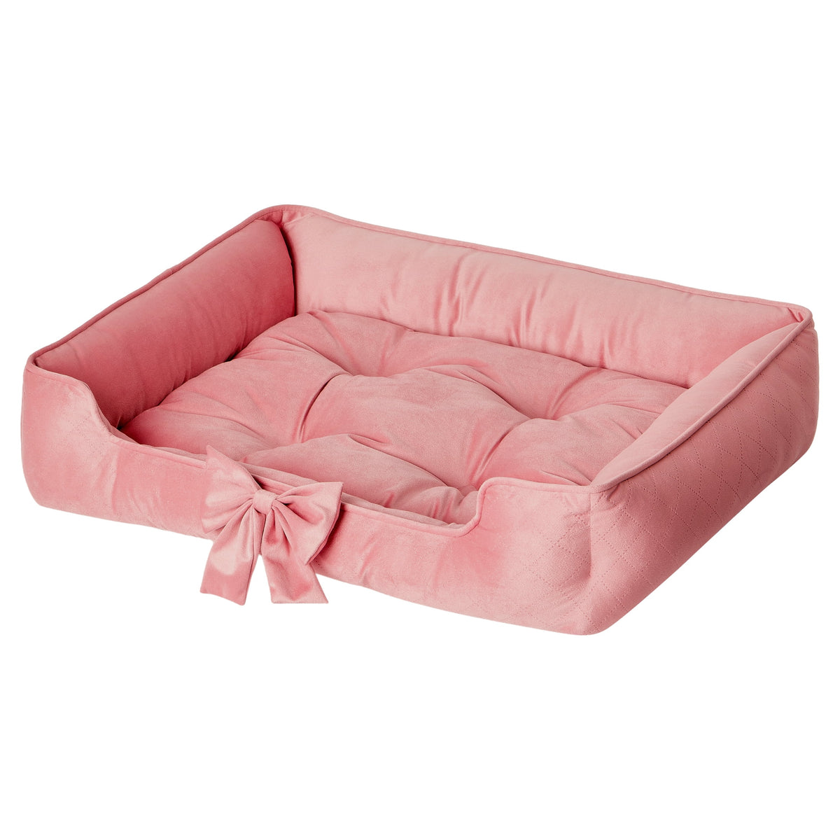 Vibrant Life Medium Signature Cuddler Pet Bed, Mauve, 22" x 27"