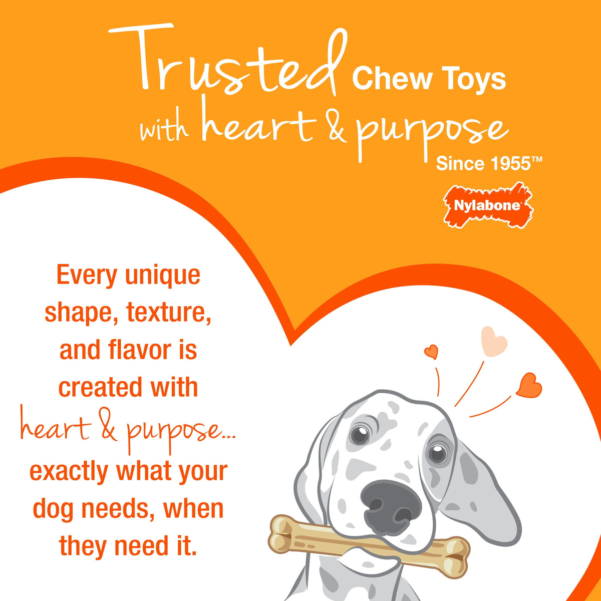 Nylabone Flavor Frenzy Power Chew Dry Dog Toy, Chili Cheese Dog, Popcorn & Cherry, SM, 3pk