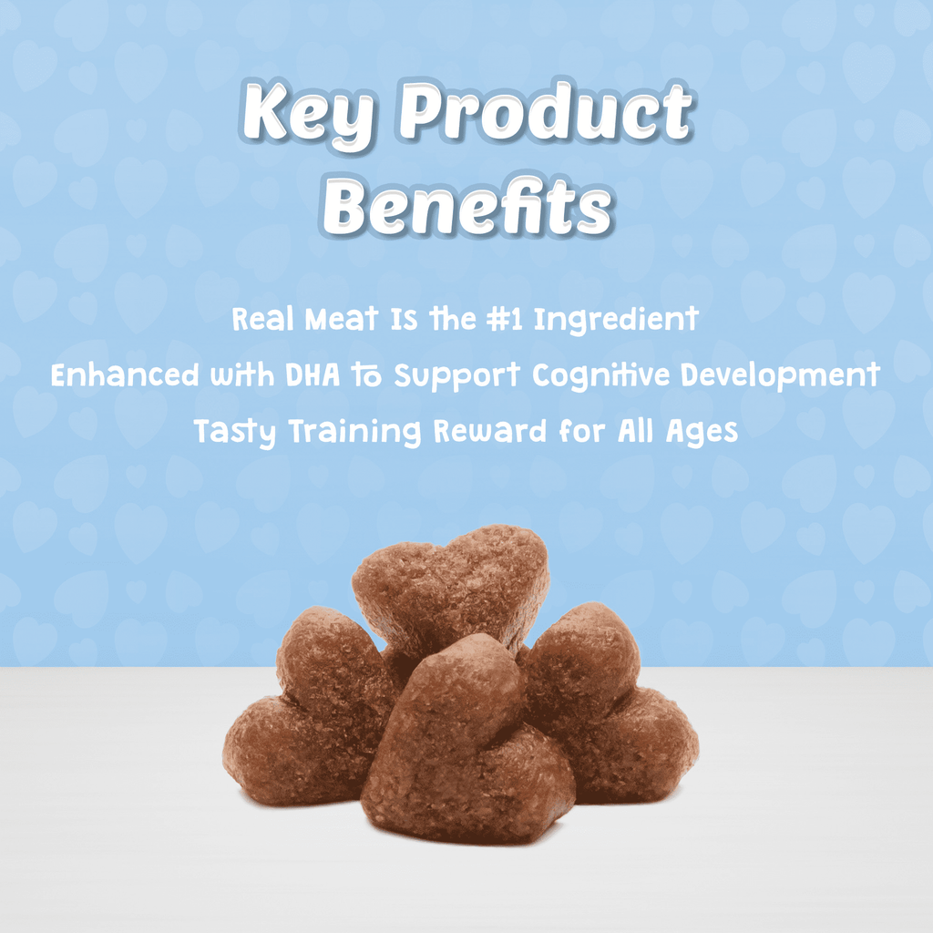 Blue Buffalo Bits Soft Dog Treats for Training, Enhanced with DHA, 19-oz. Bag