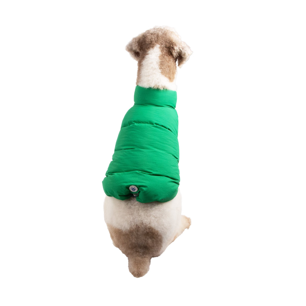 Oodles Quilted Fall Puffer Dog Jacket, Pink, Small