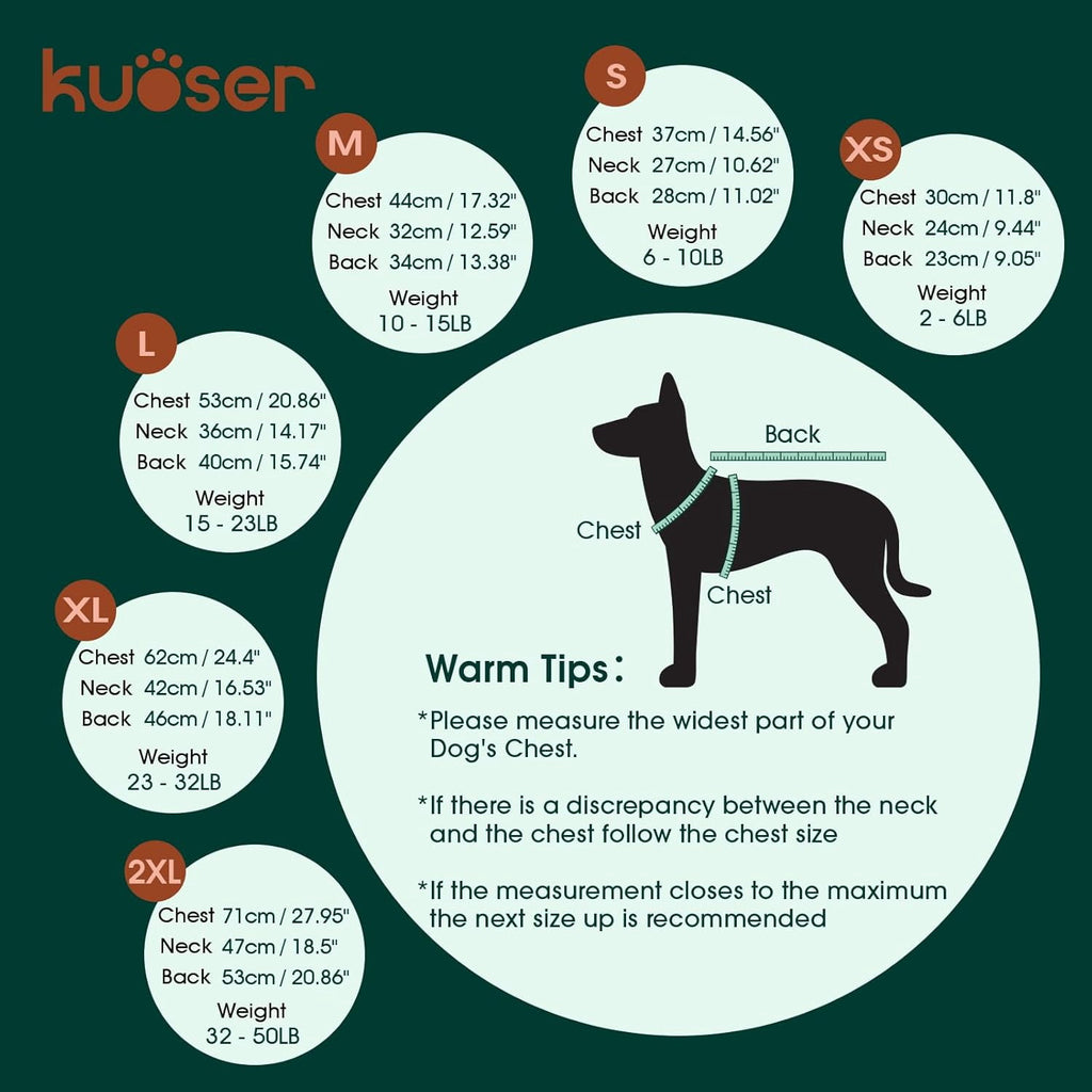 Kuoser Dog Cat Sweater, Holiday Christmas Snowflake Pet Warm Knitwear, Green, M