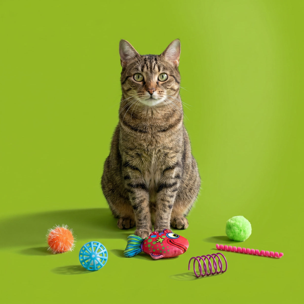Vibrant Life Value Pack Cat Toys, 24 Pieces