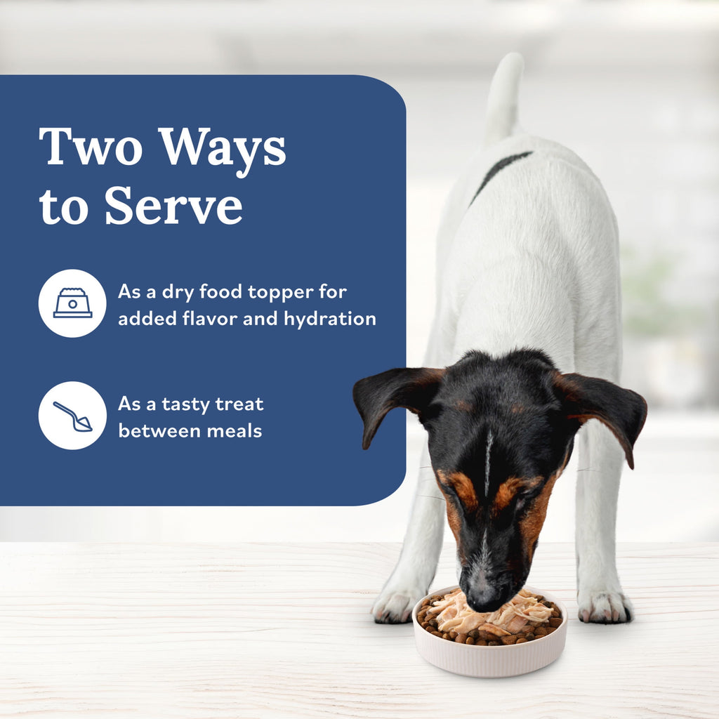 Blue Buffalo Tender Shreds Toppers, Dog Food, Beef & Chicken, 2.5oz. Pouch