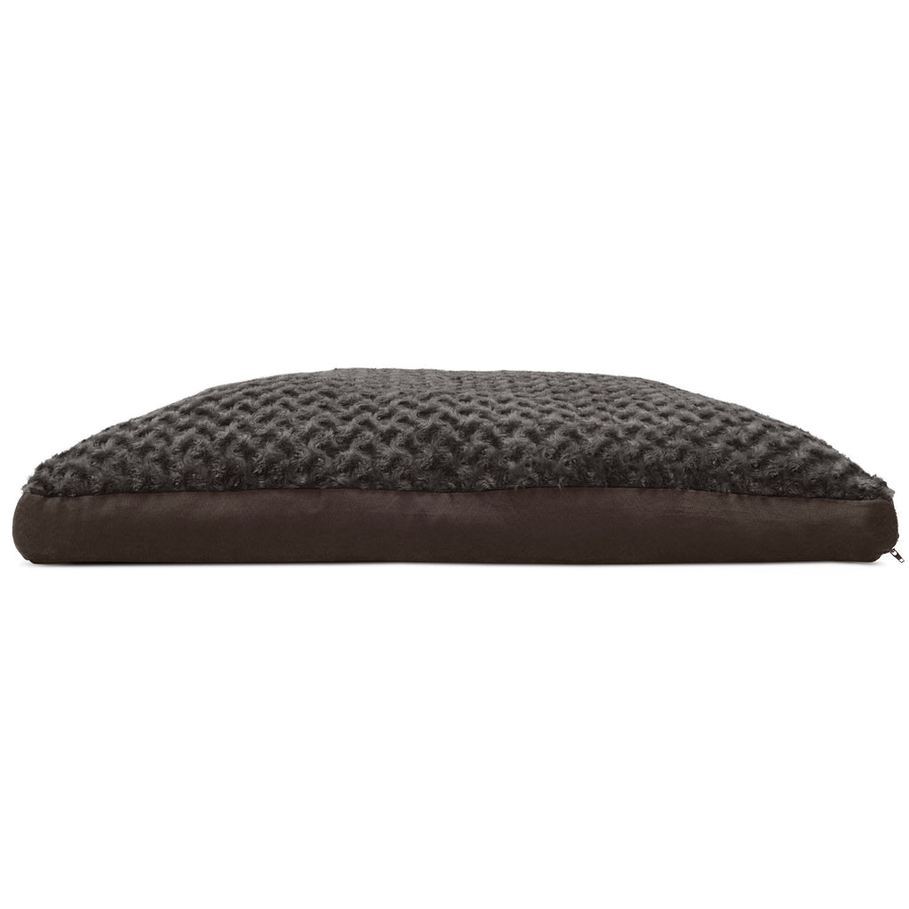 Furhaven, Ultra Plush Deluxe Orthopedic Dog Bed, Medium, Gray, 1 Count